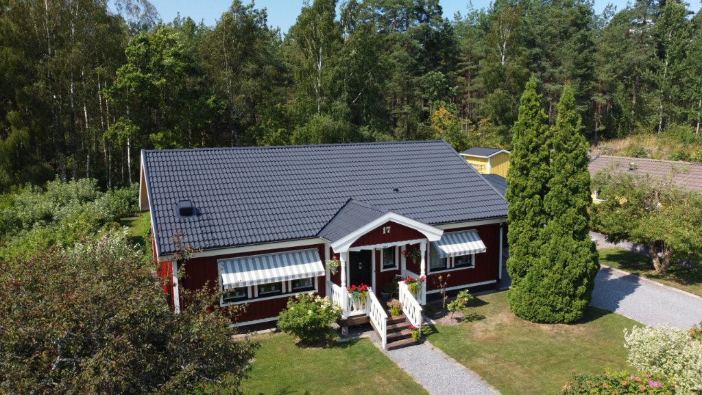 Efter takmålning
