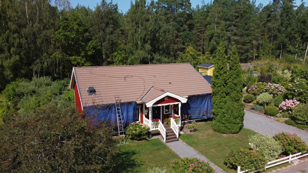 Före takmålning